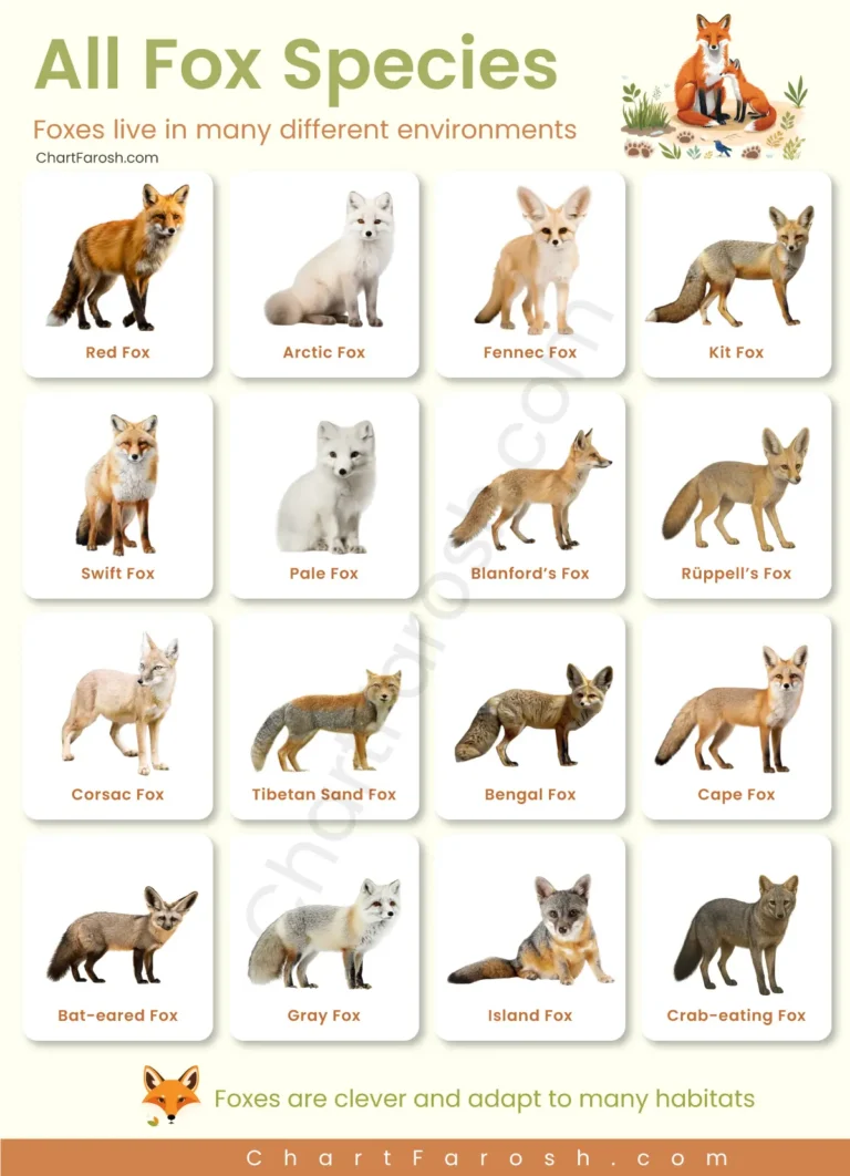 All Fox Species List with Pictures