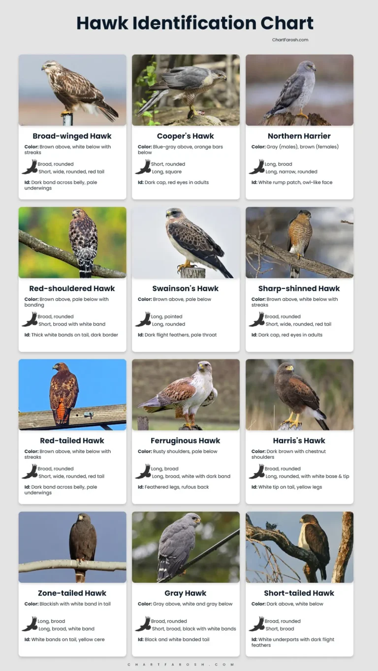 HAWK IDENTIFICATION CHART