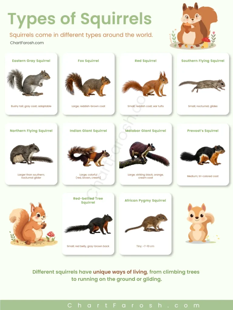 Types of Squirrels With Pictures