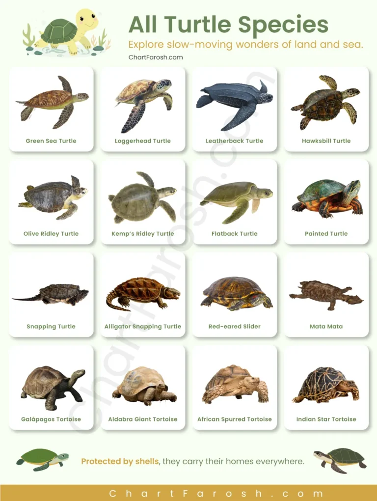 all-turtle-species List with Pictures