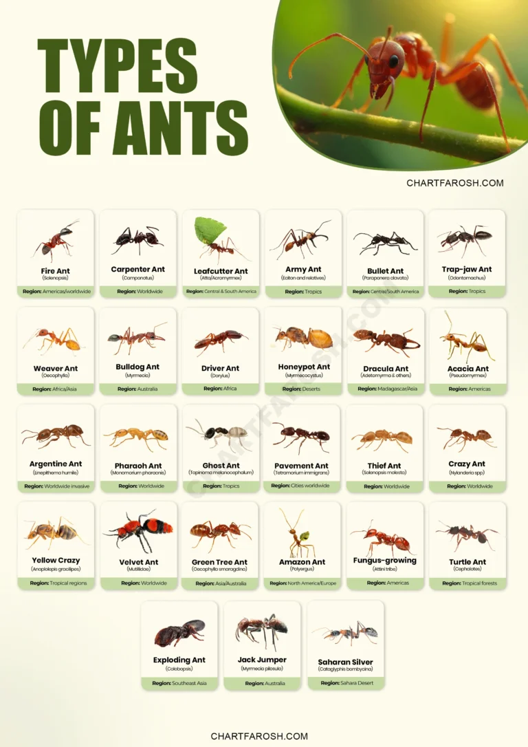 Types of Ants